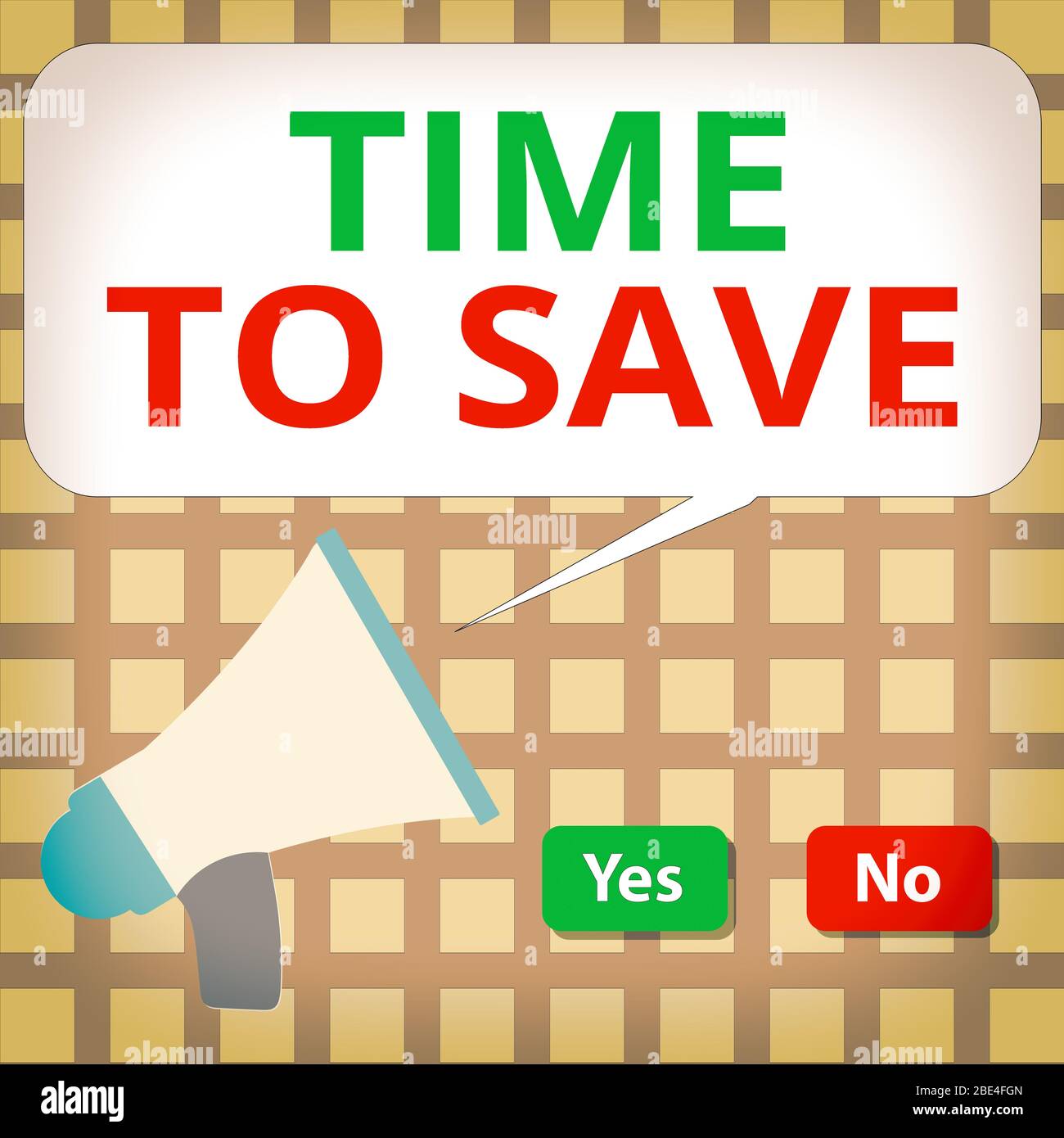 Nota di scrittura che mostra il tempo di salvataggio. Concetto aziendale per fare qualcosa in modo più efficiente che meno tempo è richiesto pulsante di selezione verde e rosso Wit Foto Stock