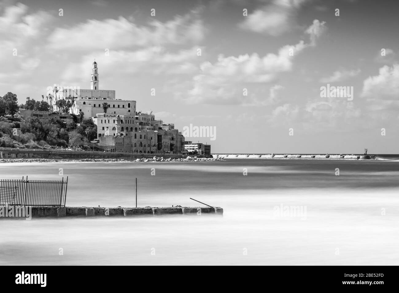 La città vecchia e il porto di Jaffa a Tel Aviv Foto Stock