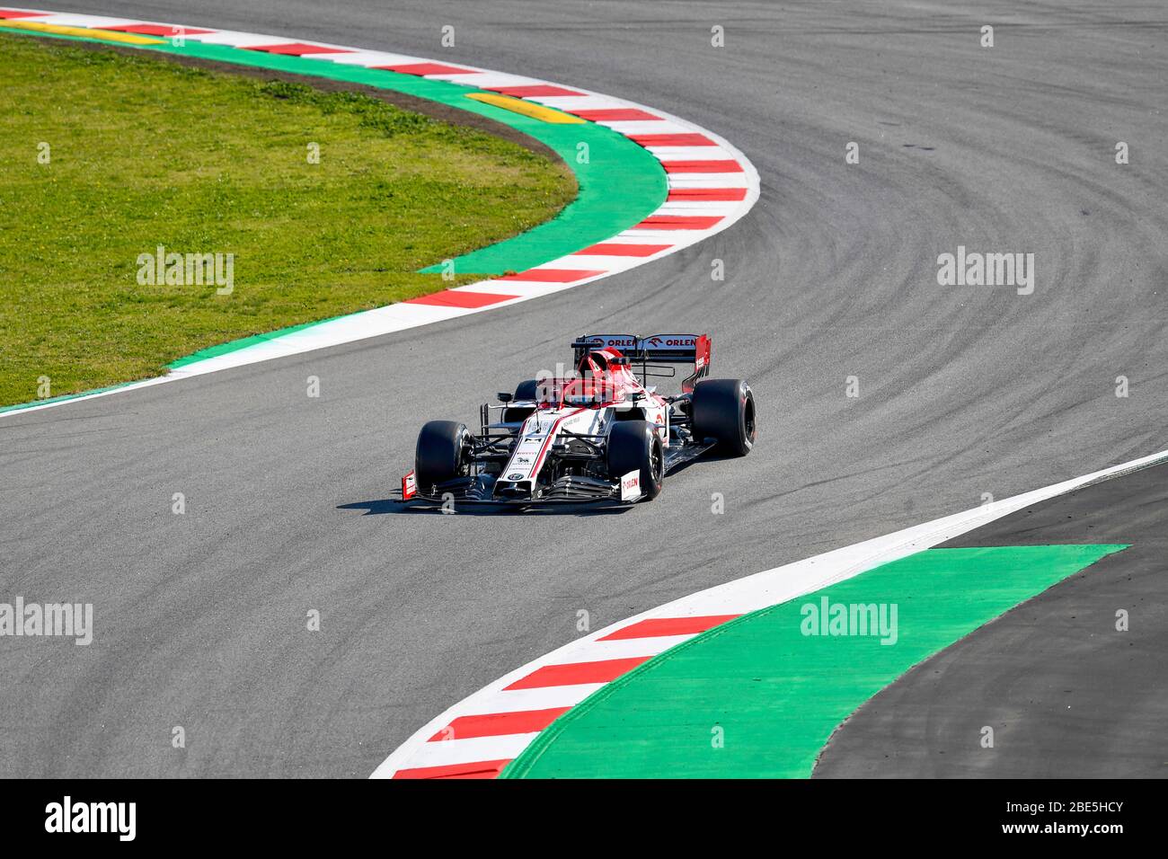 Circuito de Barcelona-Catalunya, Montmelo Spagna 20.2.2020, Formula 1 Test invernali, Robert Kubica (POL), Alfa Romeo Foto Stock