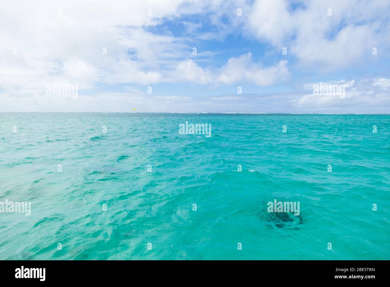 Bellissime spiagge e laguna cristallina del paradiso nascosto Mauritius Foto Stock