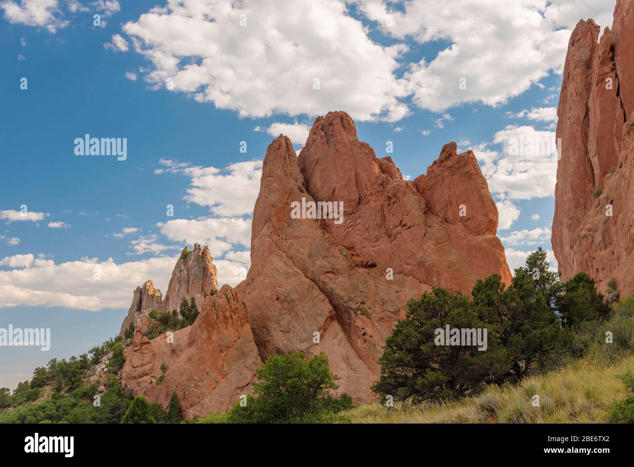 Garden of the Gods, Colorado, Stati Uniti Foto Stock