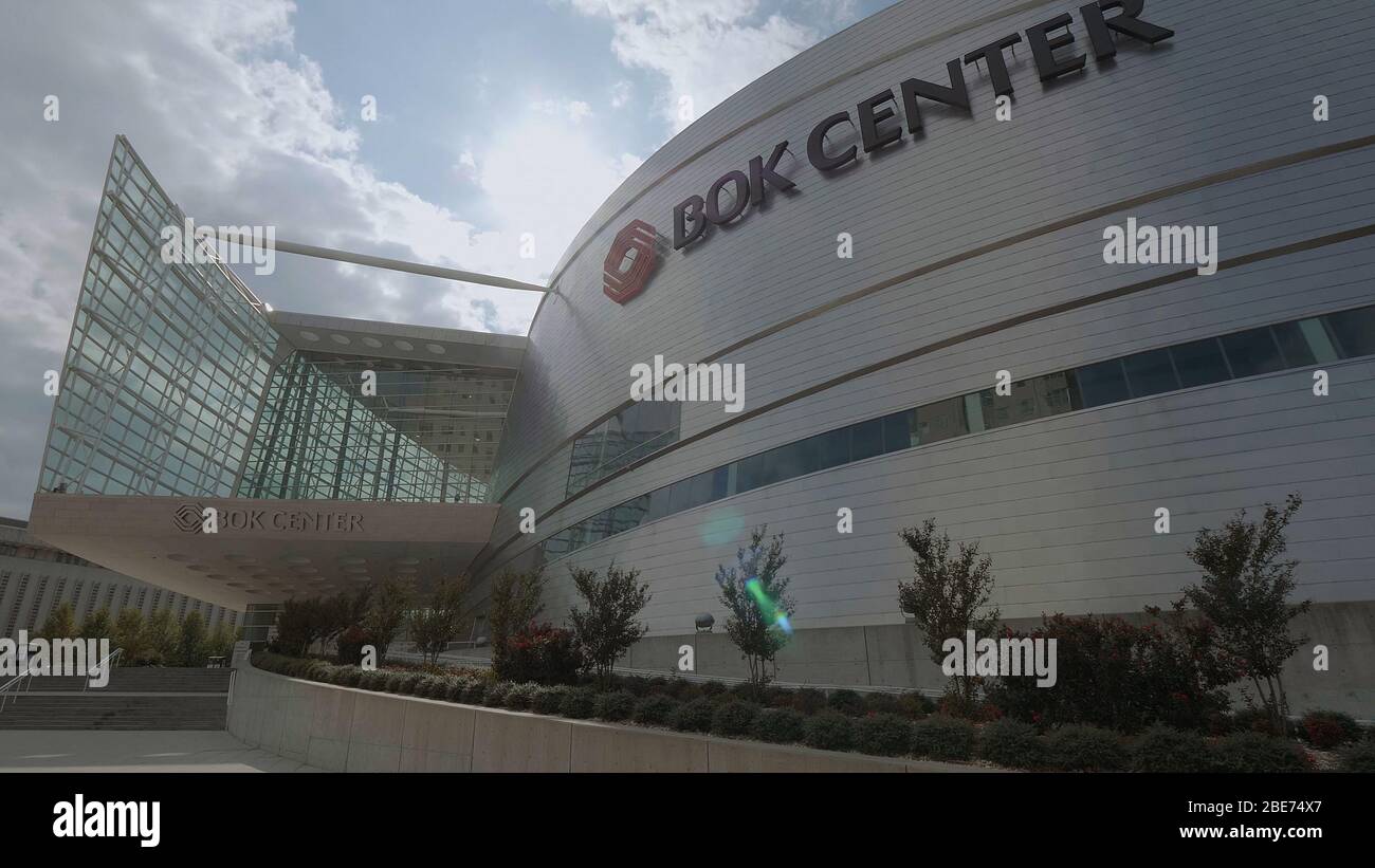 Famoso Bok Center a Tulsa - TULSA-OKLAHOMA, 21 OTTOBRE 2017 Foto Stock