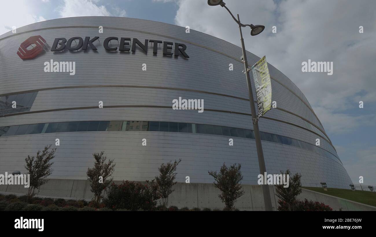 Famoso Bok Center a Tulsa - TULSA-OKLAHOMA, 21 OTTOBRE 2017 Foto Stock