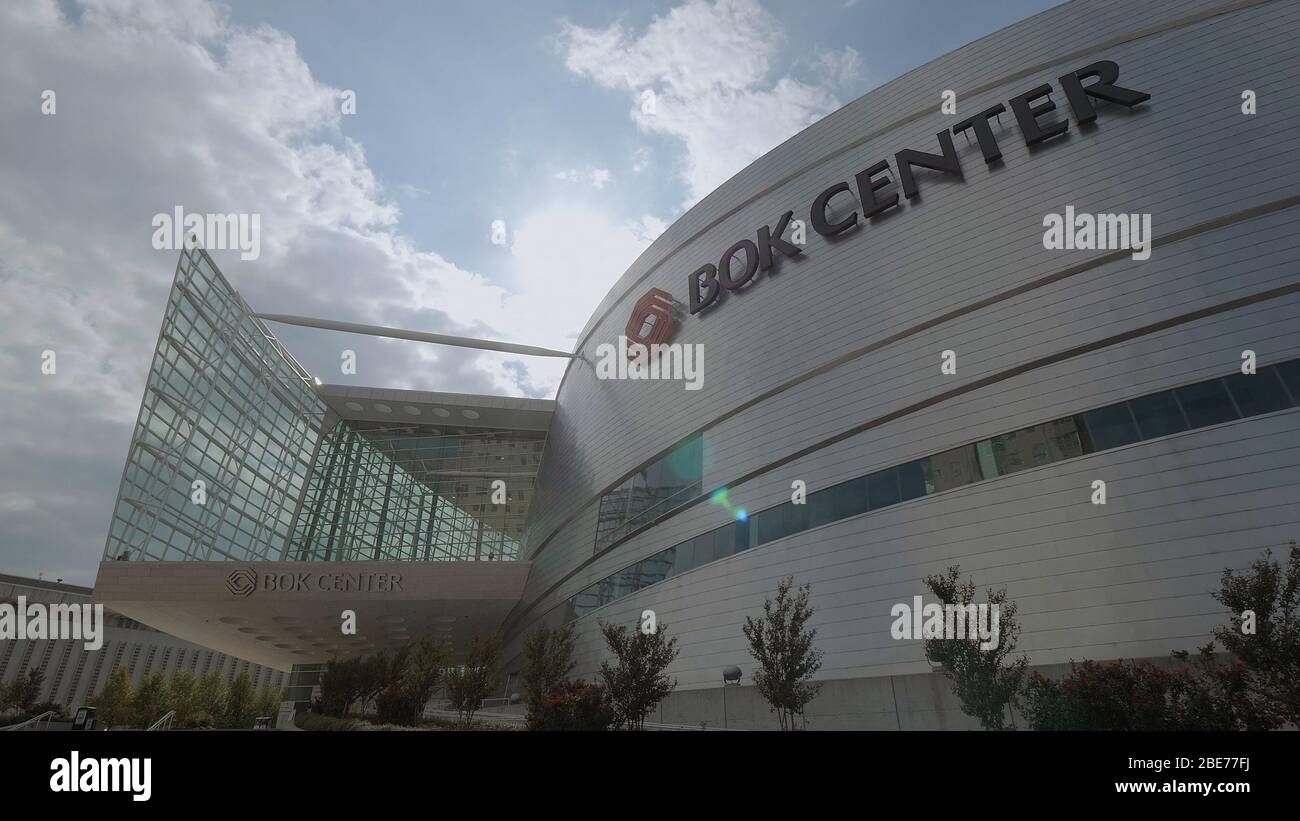 Famoso Bok Center a Tulsa - TULSA-OKLAHOMA, 21 OTTOBRE 2017 Foto Stock
