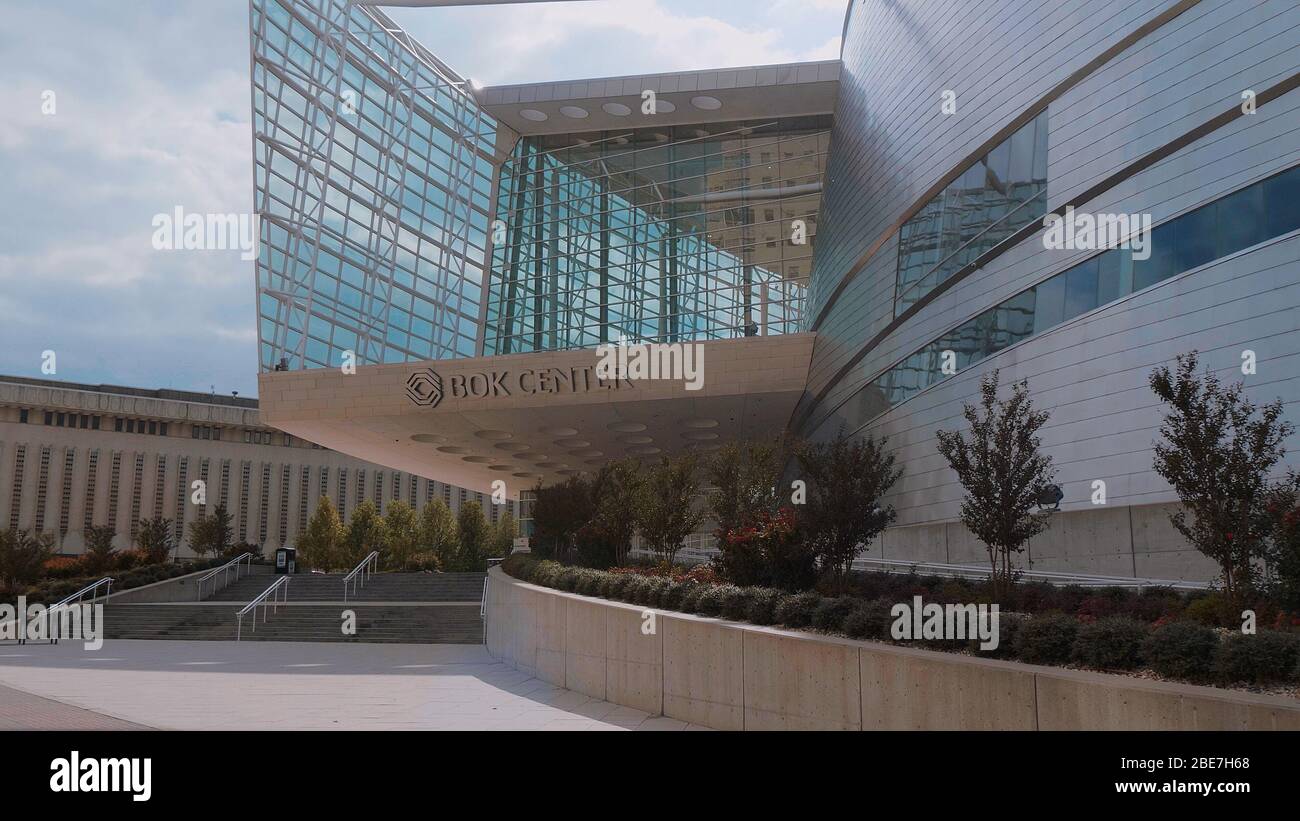 Famoso Bok Center a Tulsa - TULSA-OKLAHOMA, 21 OTTOBRE 2017 Foto Stock