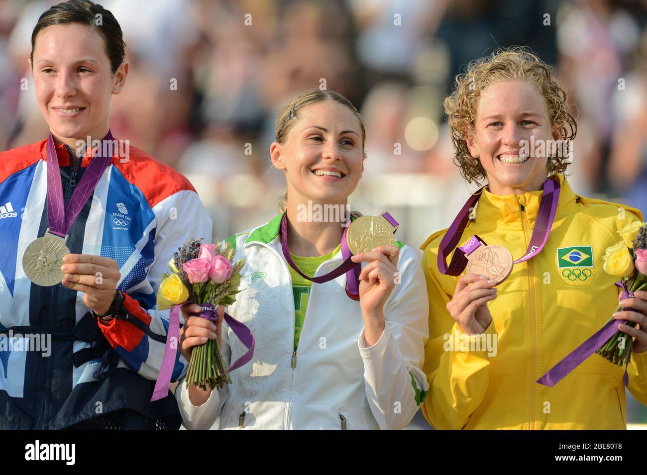 Laura Asadauskaitė-Zadneprovskienė - pentateta lituana. Olimpico e campione del mondo, tre volte lituano atleta dell'anno. Foto Stock