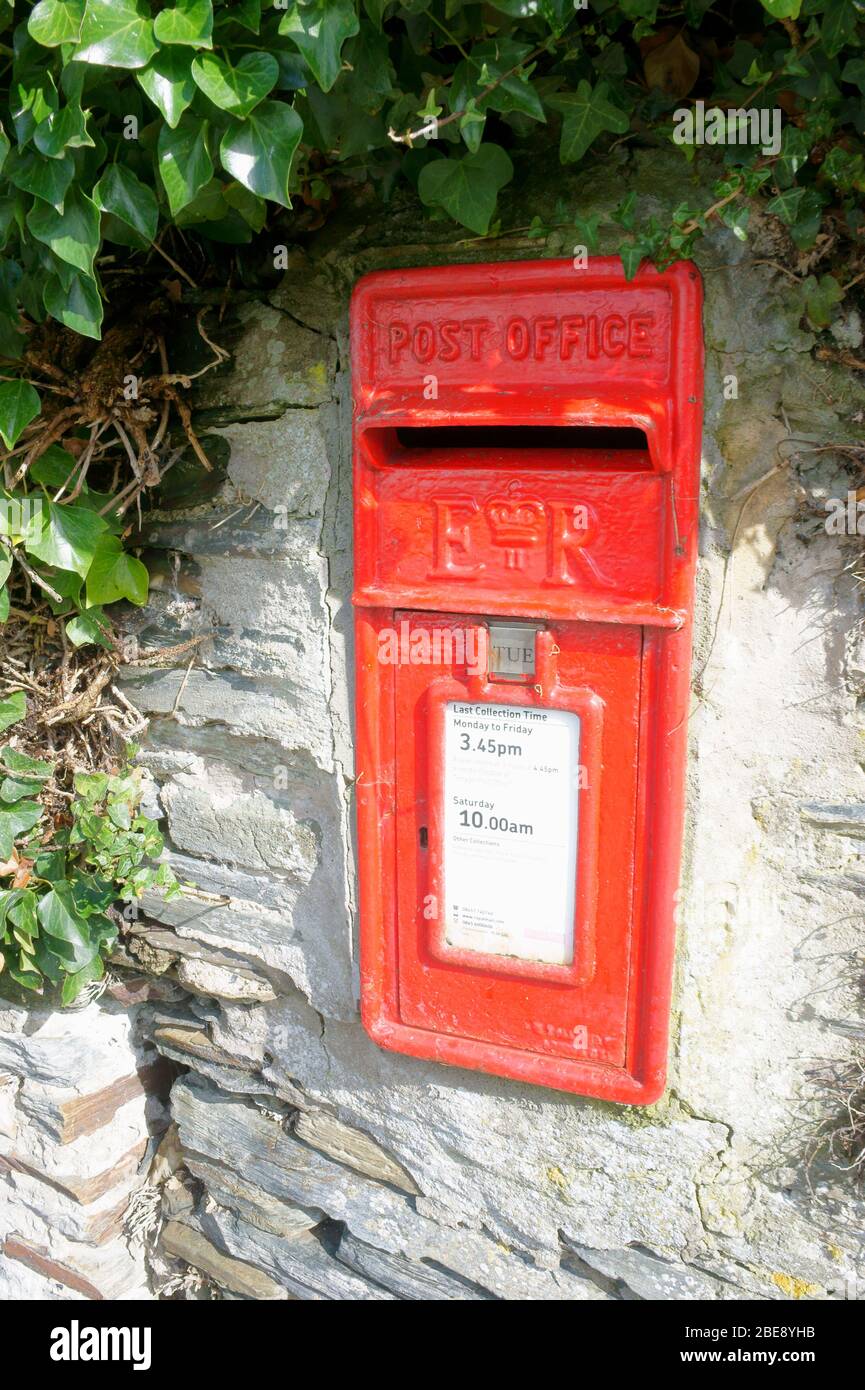 Royal Mail Casella Postale Foto Stock