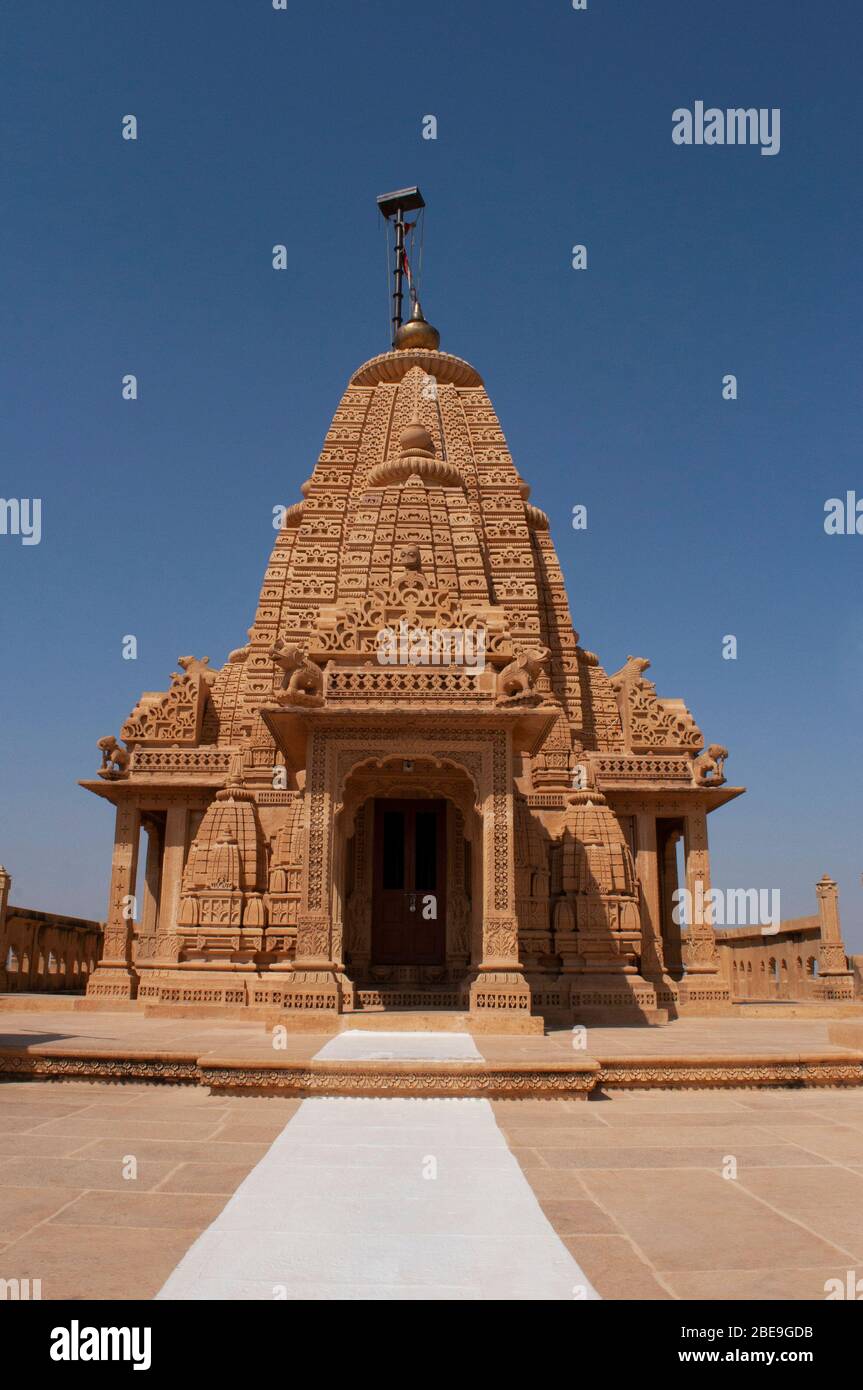 Baba Ramdev ji tempio o Mandir, Jaisalmer, Rajasthan, India Foto Stock