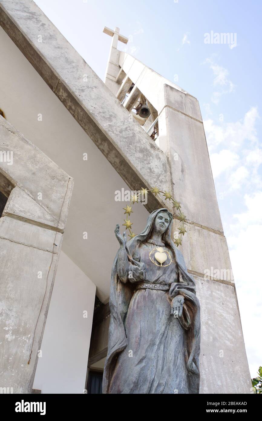 Kirche Porroquia de Nuestra Senora de Los Dolores y San Felipe, Puerto de la Cruz, tenero, Kanaren, spagnolo Foto Stock