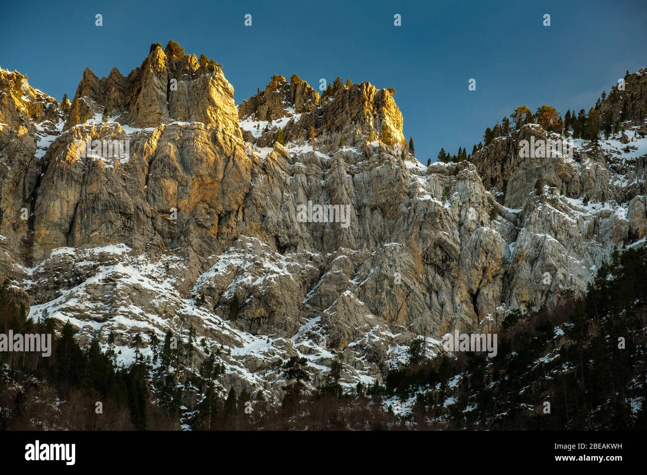 Parco Nazionale di Ordesa, Pirenei Huesca, Aragón, Spagna Foto Stock