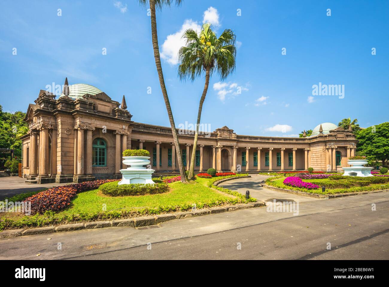 Storica stazione di pompaggio dell'acqua potabile a Taipei, Taiwan Foto Stock