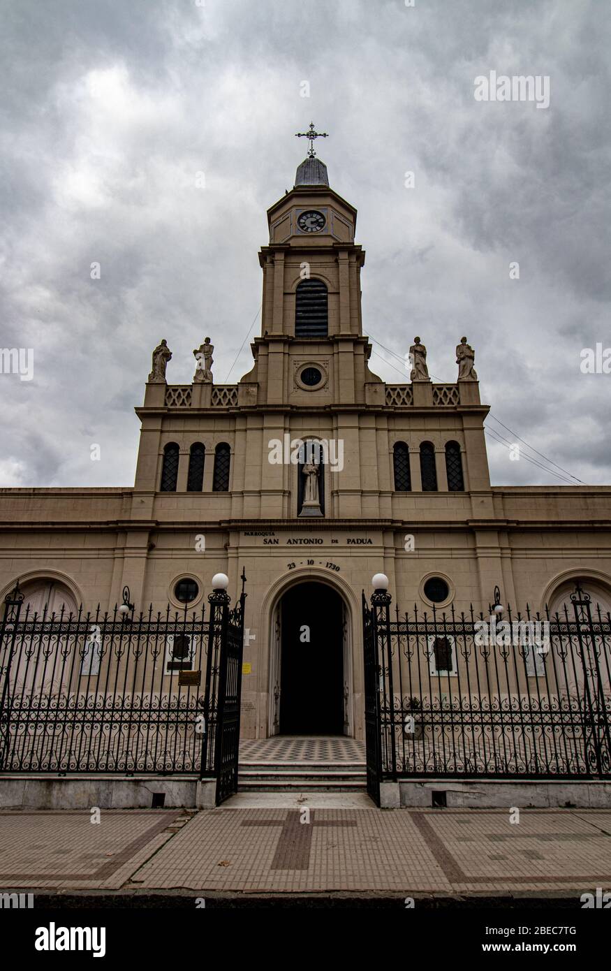 Parroquia San Antonio de Padova, San Antonio de Areco, Argentina Foto Stock