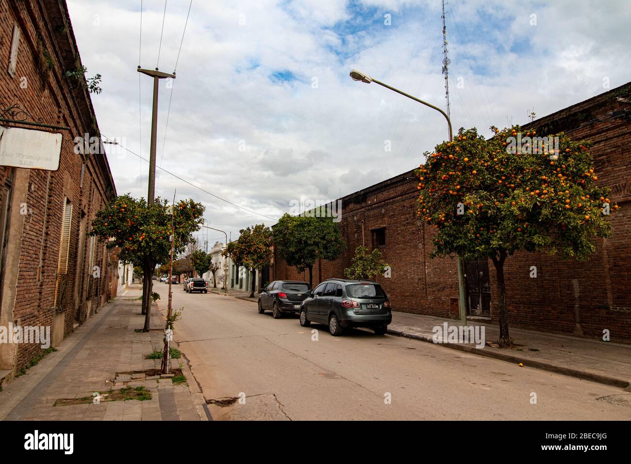 Street Life, San Antonio de Areco, Argentina Foto Stock