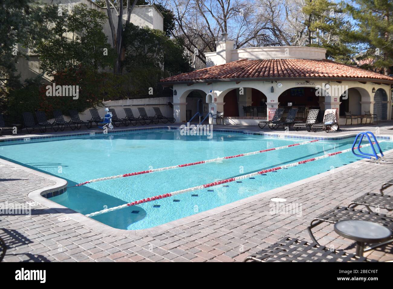 Sedona, Arizona. U.S.A. 31 dicembre 2019. Los Abrigados Resort & Spa. Uno dei migliori hotel DEL DIAMOND RESORTS vicino alla magnifica Tlaquepaque di Sedona Foto Stock