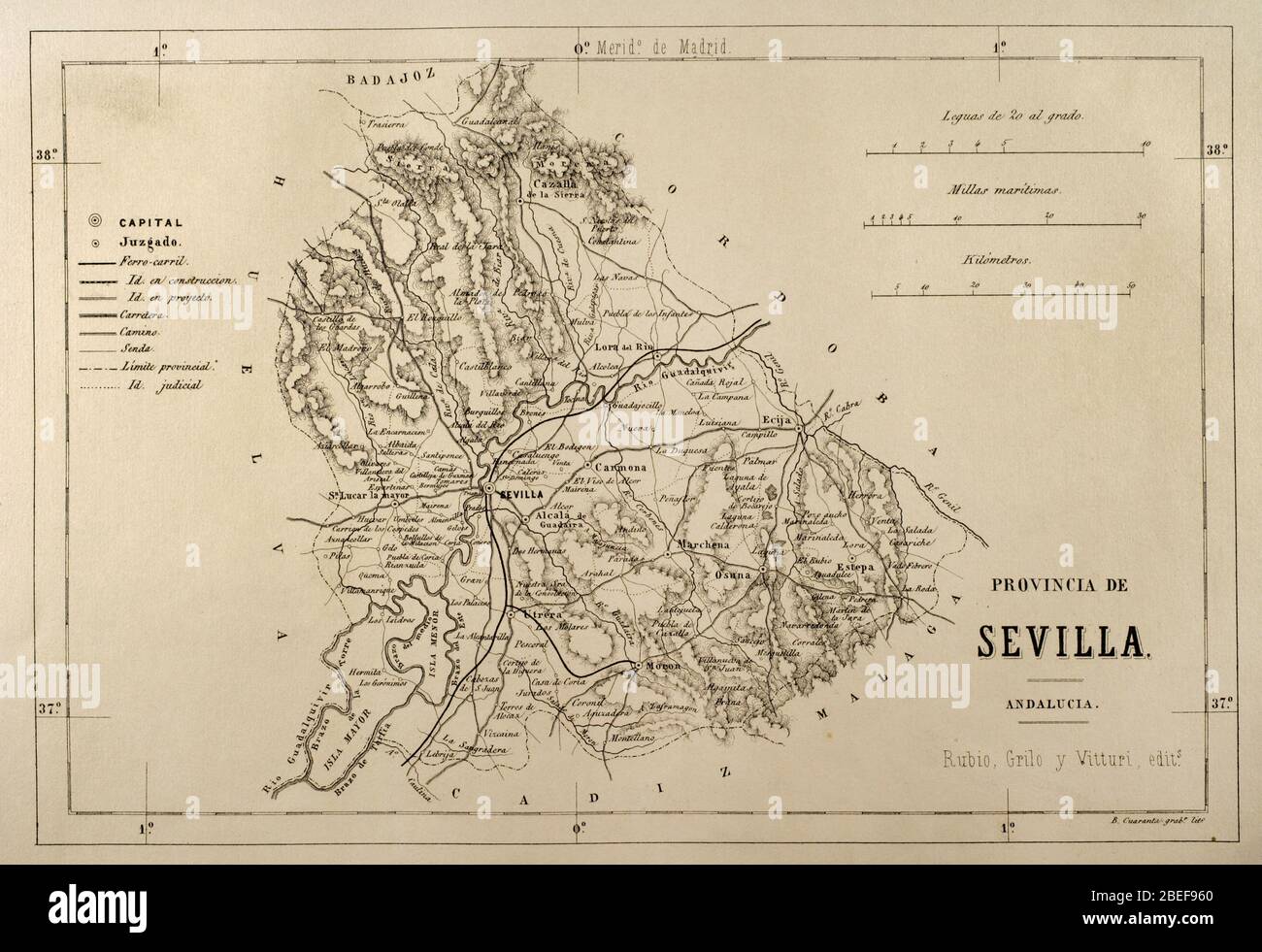 Andalusia Map Immagini E Fotos Stock Pagina 3 Alamy