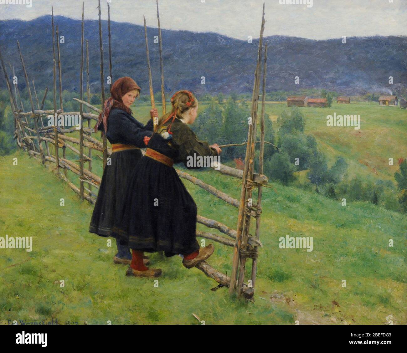 Settembre 1883. Foto Stock