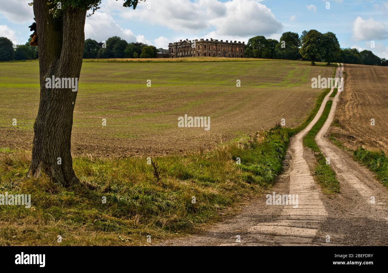 Sutton Scarsdale Hall, Chesterfield, Inghilterra (3) Foto Stock