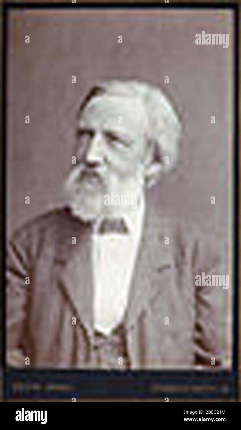 Heinrich Hoffmann (psichiatre et écrivain). Foto Stock