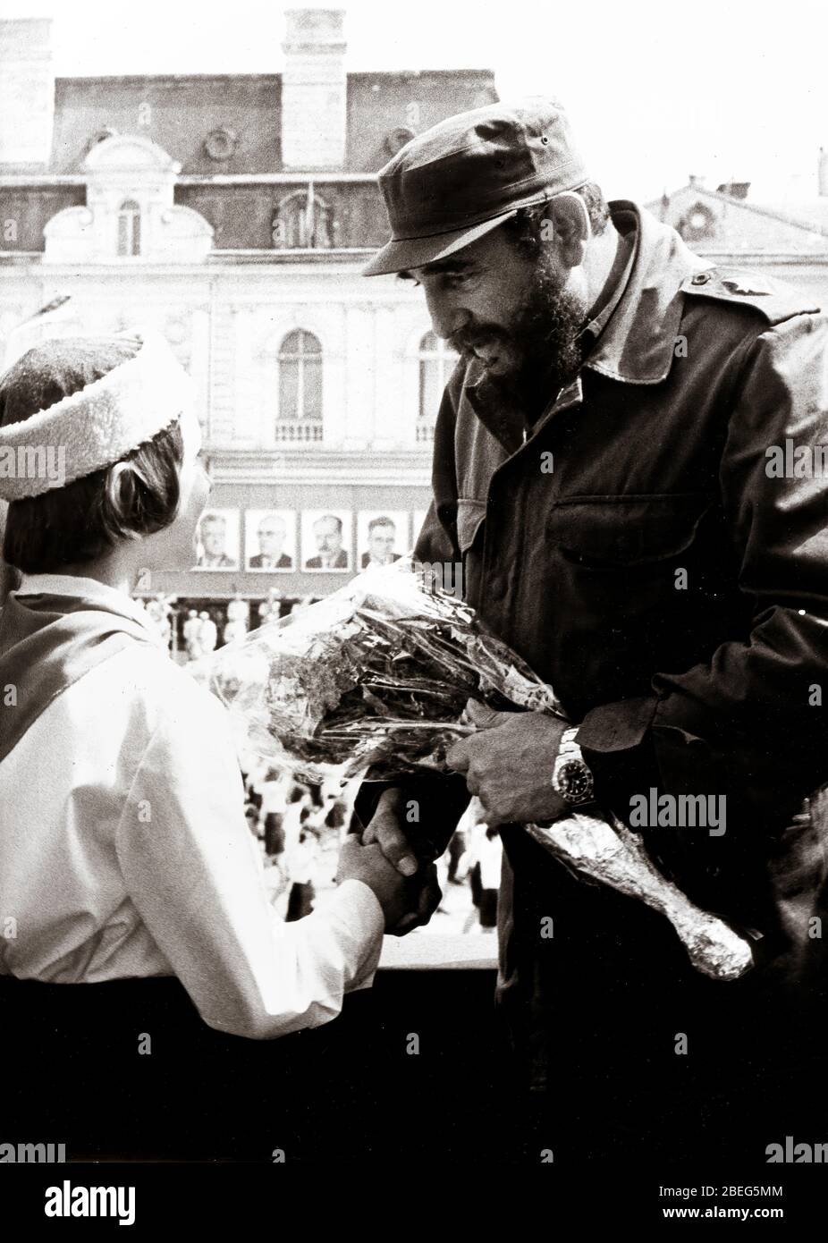 Leader cubano FIDEL CASTRO Foto Stock
