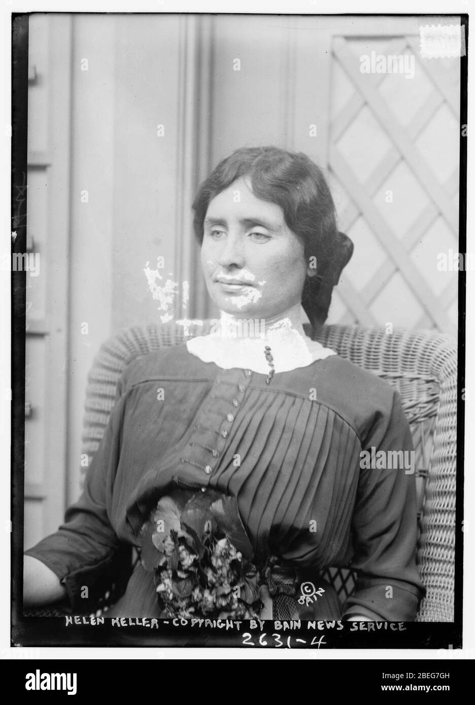 Helen Keller Foto Stock