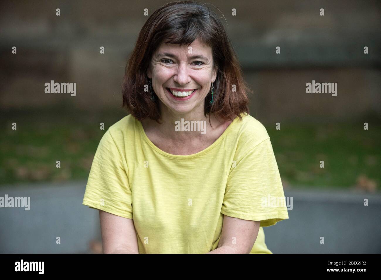 Yayo Herrero si è laureato in Antropologia sociale e Culturale, Ingegneria agricola, Educazione sociale e MAS in Scienze dell'Educazione. Foto Stock