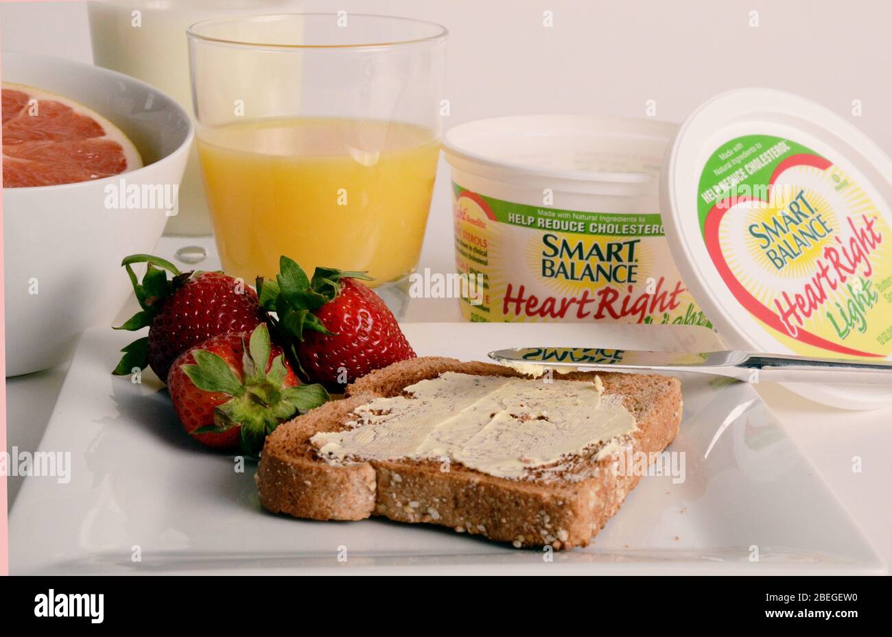 Alimenti sani per il cuore Foto Stock