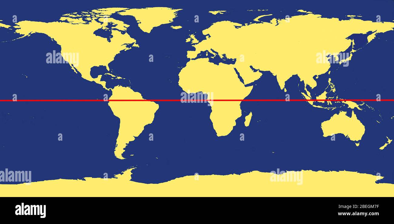 Equatore mappa del mondo immagini e fotografie stock ad alta risoluzione -  Alamy