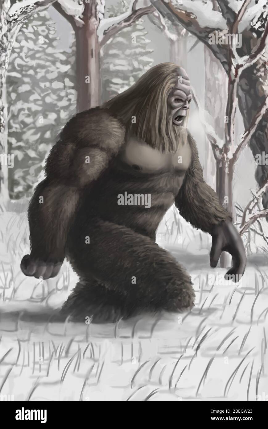 Bigfoot Foto Stock