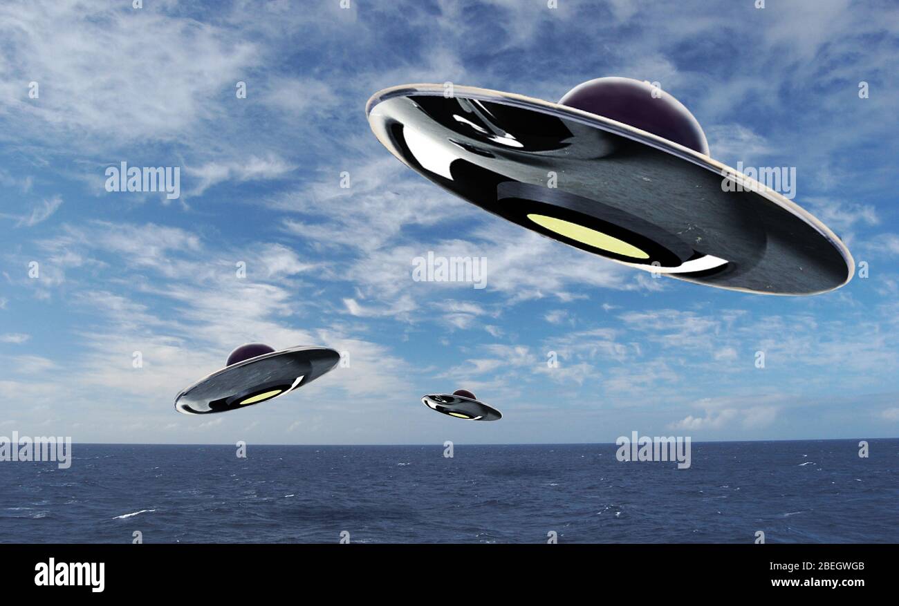 UFO Foto Stock