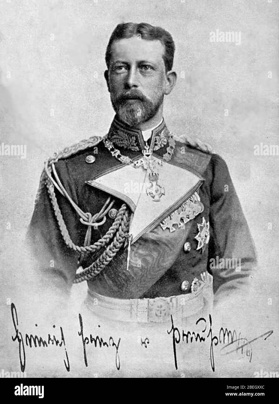 Henrik porosz királyi herceg (1862–1929). Foto Stock