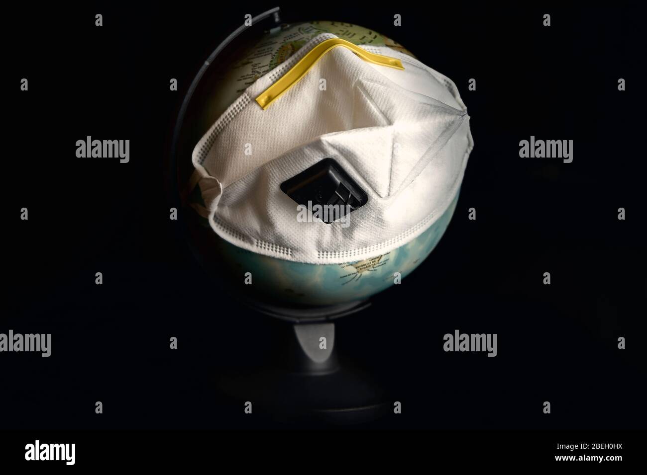 Il mondo sotto la crisi Foto Stock