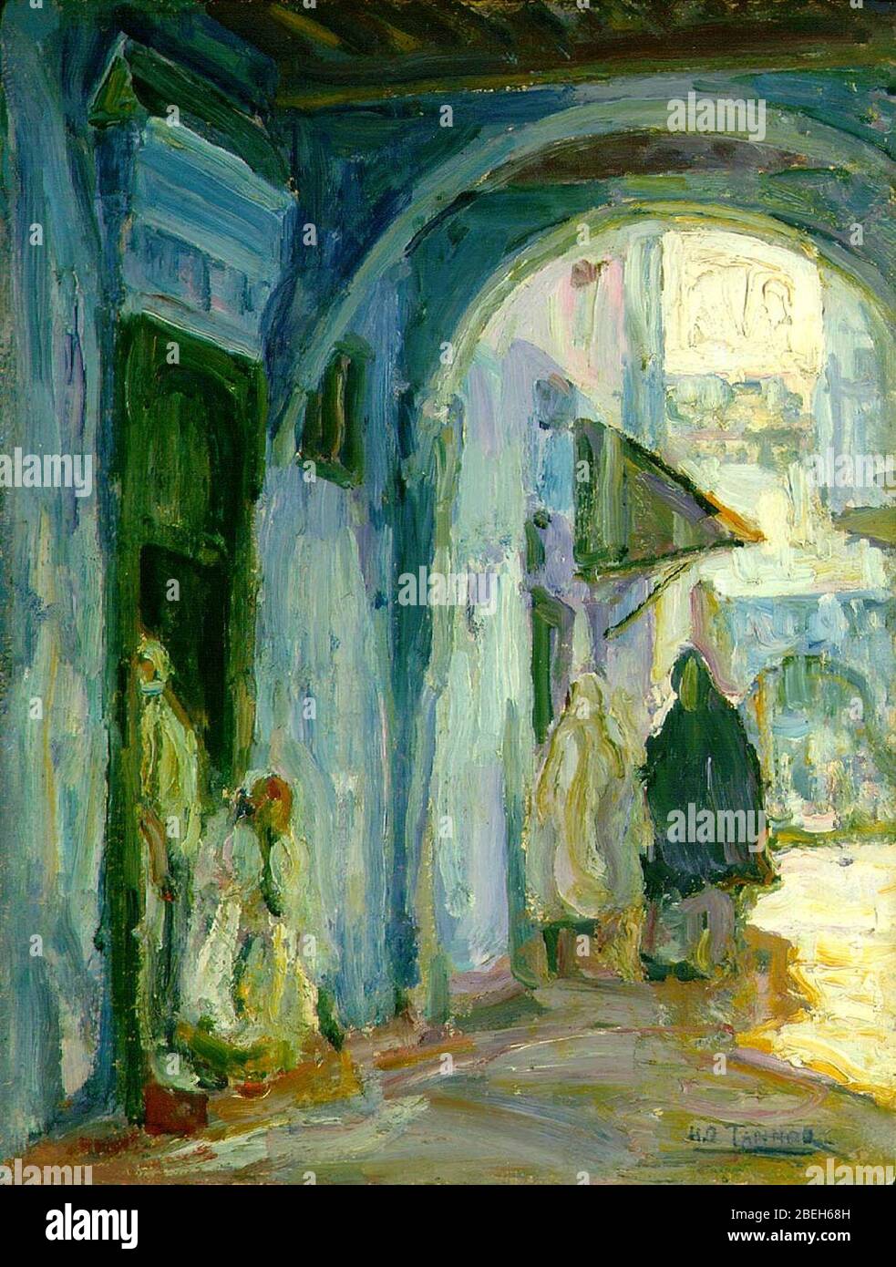 Henry Ossawa Tanner - Via a Tangeri Foto Stock