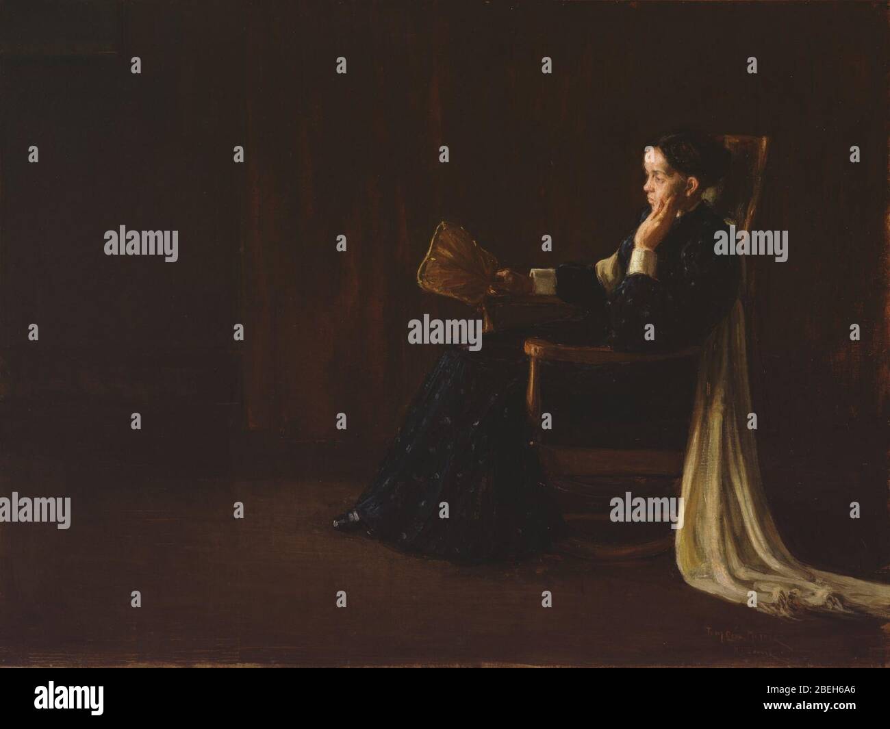 Henry Ossawa Tanner, americana attiva (Francia) - Ritratto della madre dell'artista Foto Stock