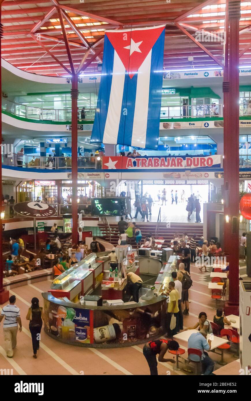 Carlos III Shopping plaza. La Habana. Cuba Foto Stock