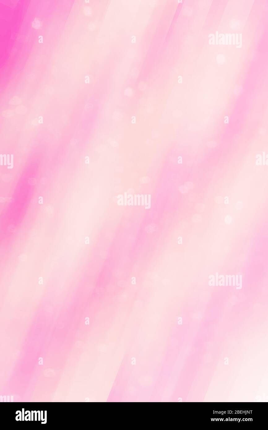 Astratto sfocato bella bokeh rosa. Sfondo colorato e luminoso. Foto Stock