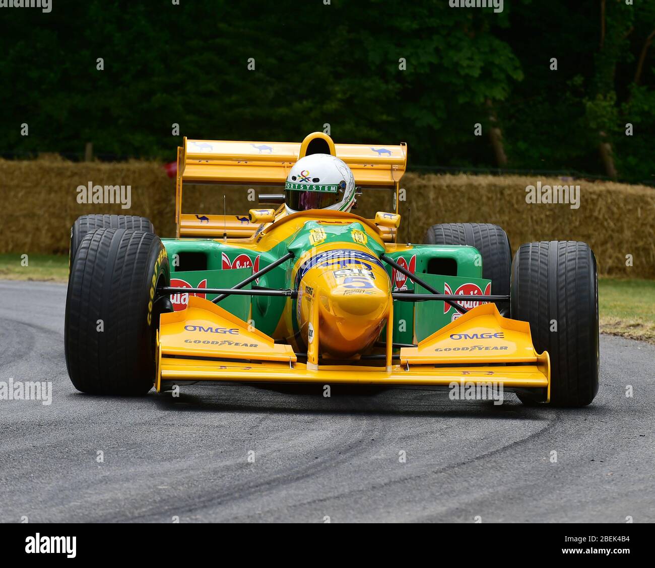 Stephen Ottavianelli, Benetton-Ford B193, Goodwood Festival of Speed, 2017, Peaks of Performance, Motorsports Game Changers, automobili, automobili, entrare Foto Stock