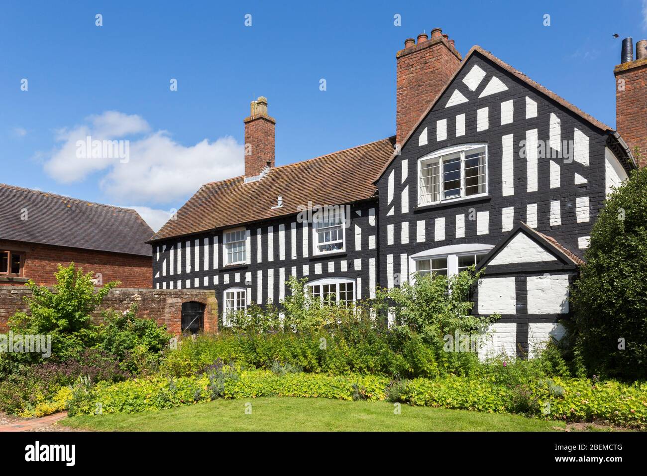 Casa Boscobel, Shropshire, Inghilterra, Regno Unito Foto Stock