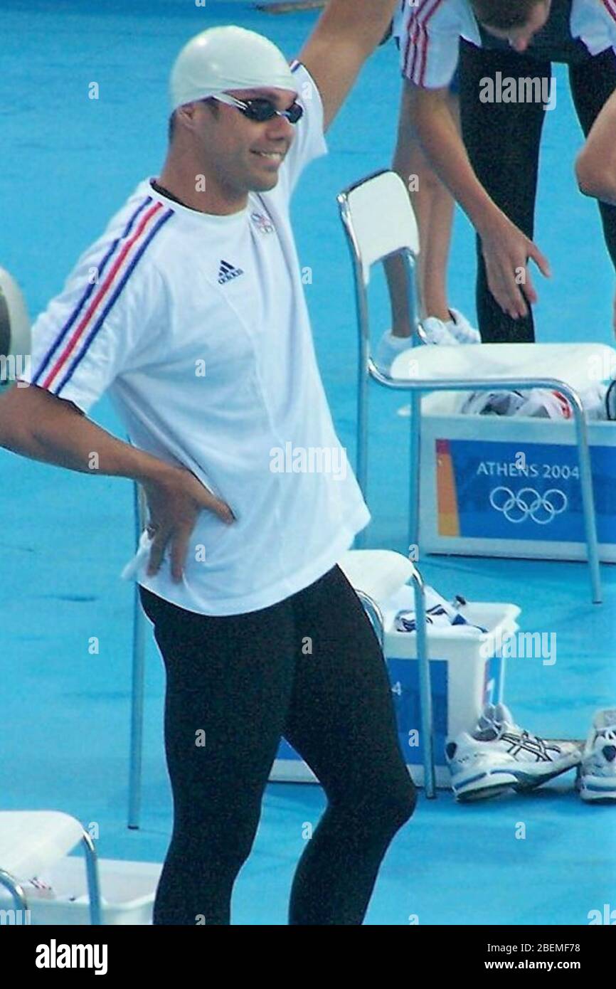 Grece,Athenes ,jeux olympiques d'été Romain Barnier di francese Foto Laurent Lairys / DPPI Foto Stock