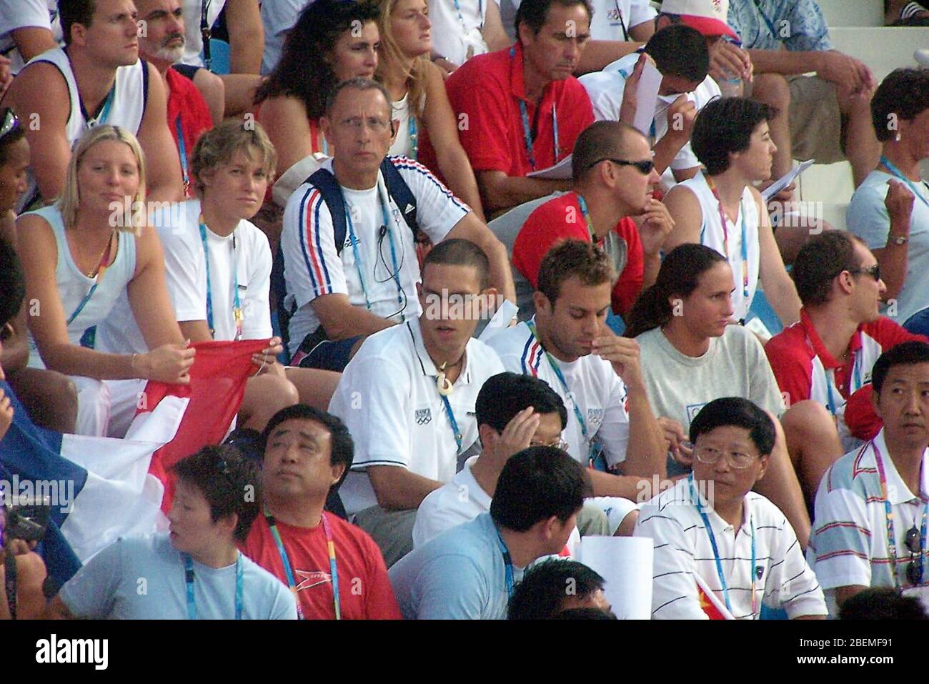 Grece,Athenes ,jeux olympiques d'été Team Francese Foto Laurent Lairys / DPPI Foto Stock