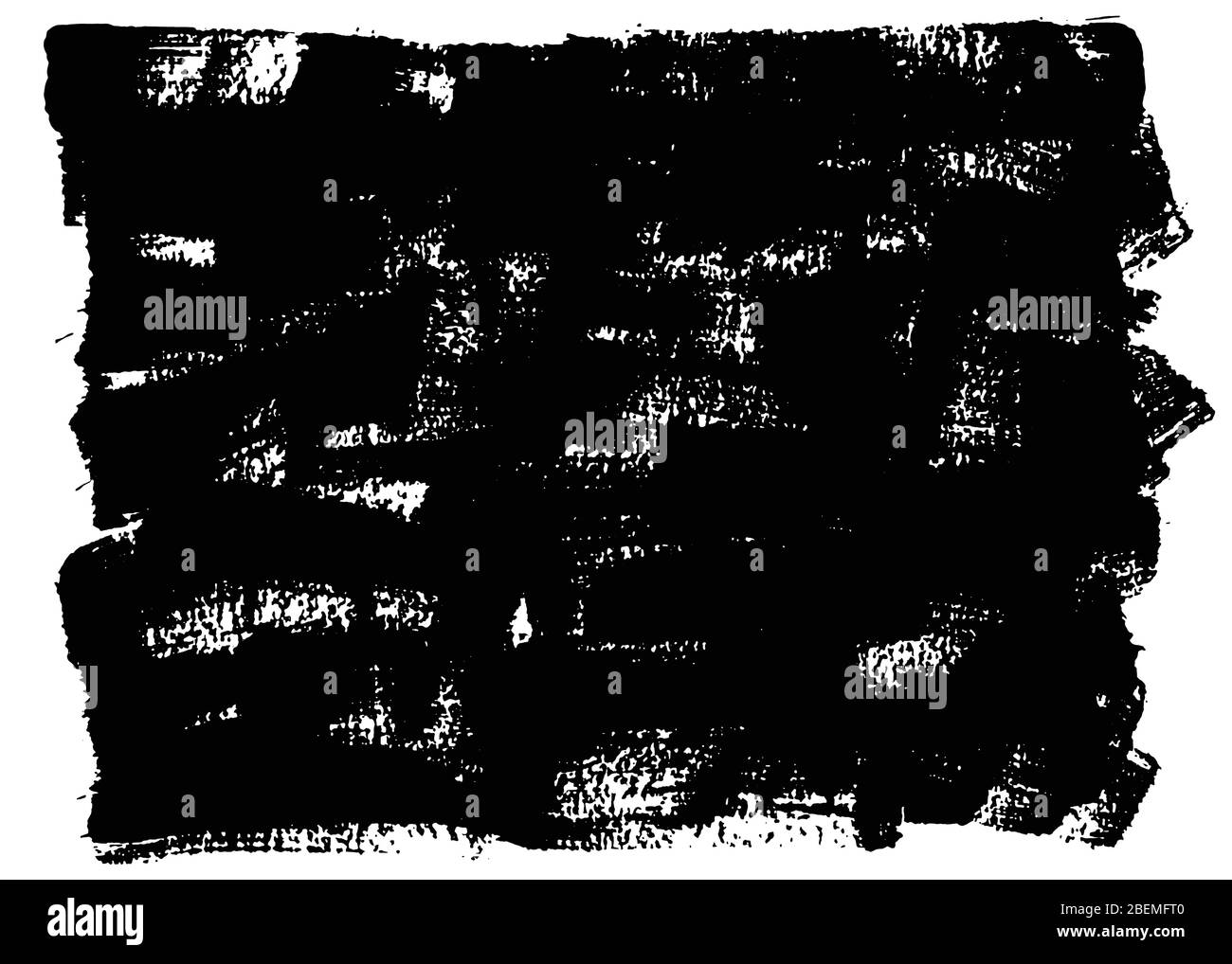 Sfondo dipinto. Texture tratti di pennello vettoriale. Elemento di progettazione a grunge Illustrazione Vettoriale