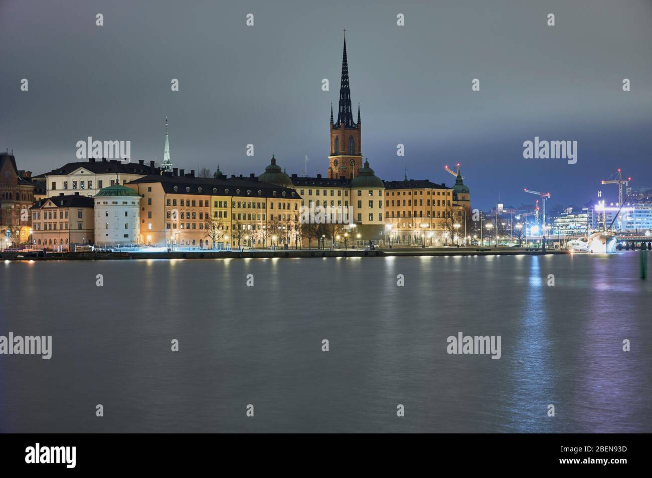 Il municipio di Stoccolma si trova a Kungsholmen nel centro di Stoccolma. Qui c'è l'amministrazione della città di Stoccolma, ma ha anche la bella sala delle feste Blue Hall Foto Stock