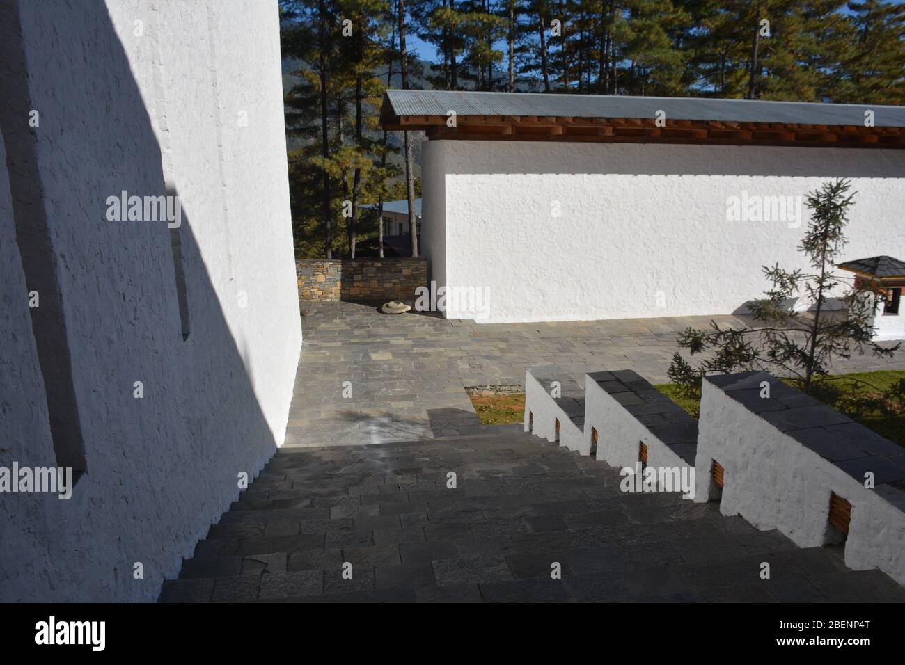 Amankora Thimphu Lodge, Bhutan. Foto Stock