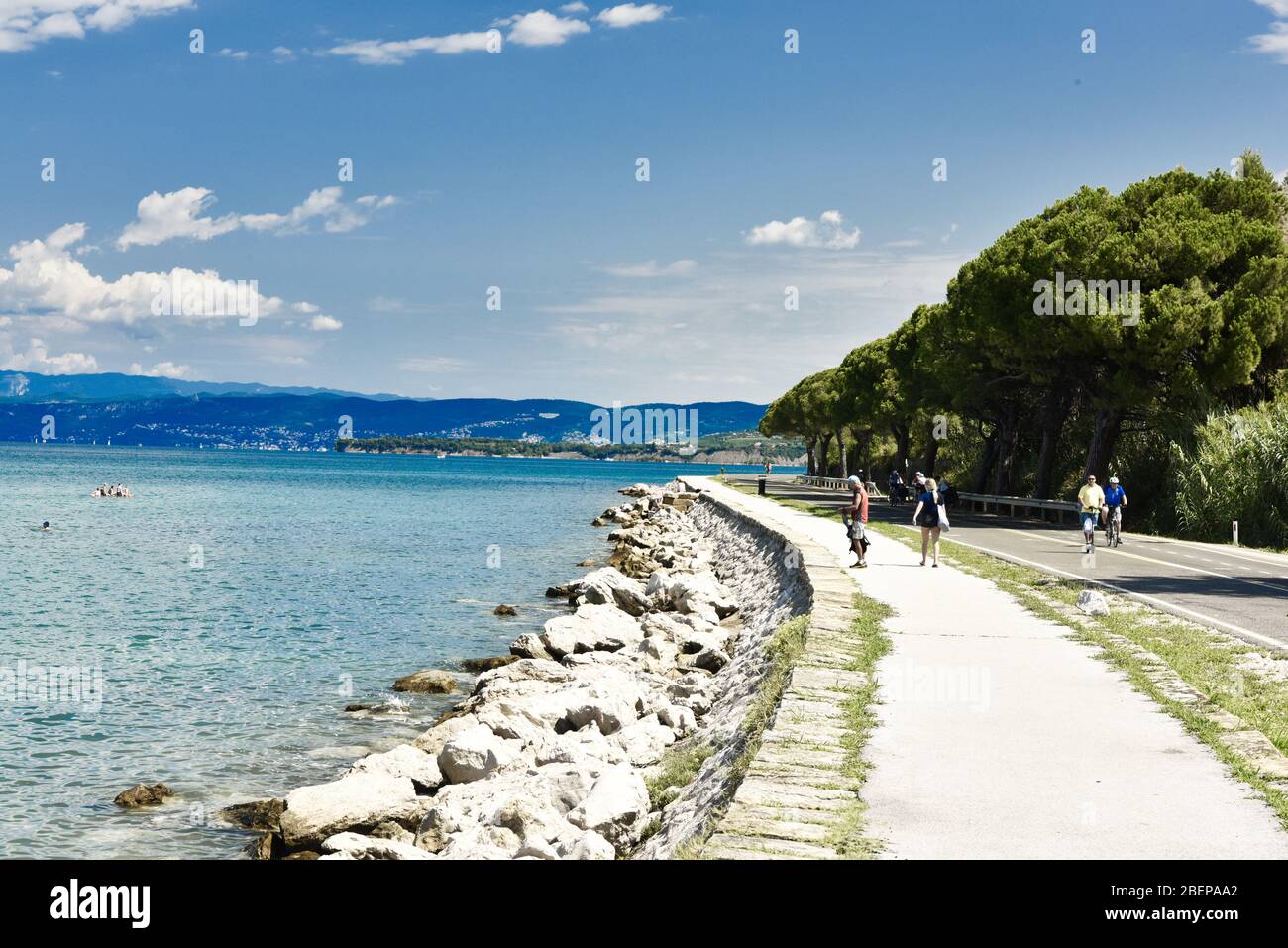 Trieste, Italia Foto Stock