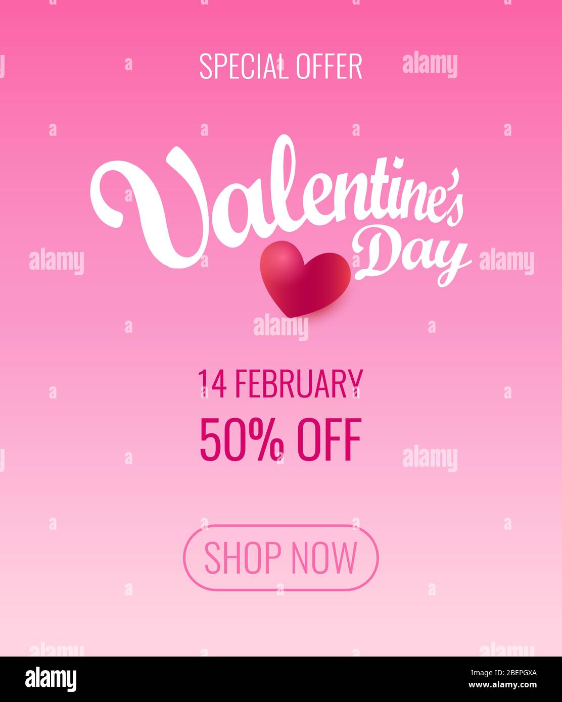 Offerta speciale San Valentino volantino layout vettoriale design. Bianco di poster rosa o Placard, Web Design con informazioni sulla Vendita al 14 febbraio - INVI Illustrazione Vettoriale Offerta speciale San Valentino volantino layout vettoriale design. Bianco di poster rosa o Placard, Web Design con informazioni sulla Vendita al 14 febbraio - INVI Illustrazione Vettoriale