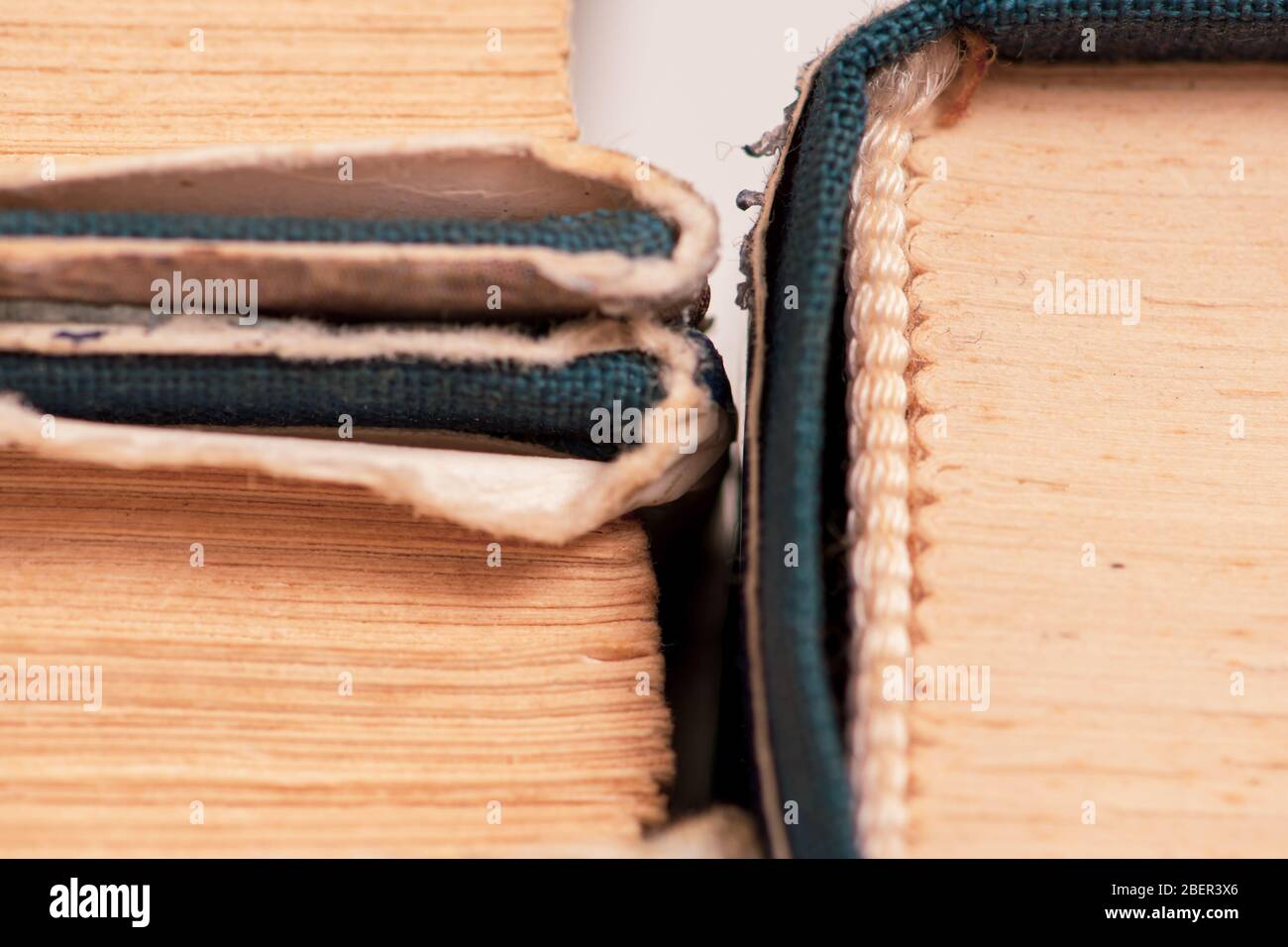 Conoscenze dimenticate, vecchi libri sul concetto di sé chiudere lo spazio di copia Foto Stock