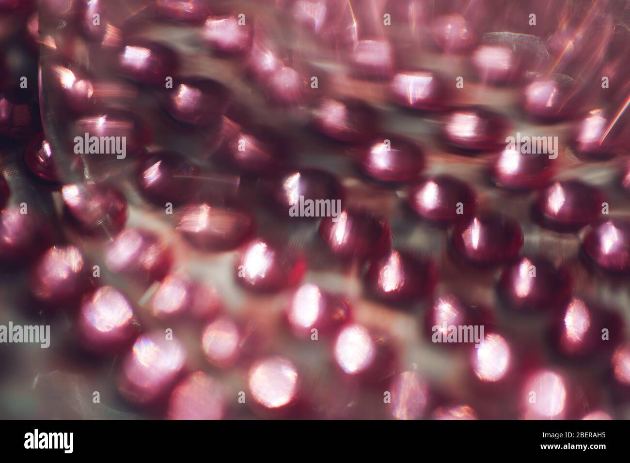 Perdite di luce rosa Foto Stock