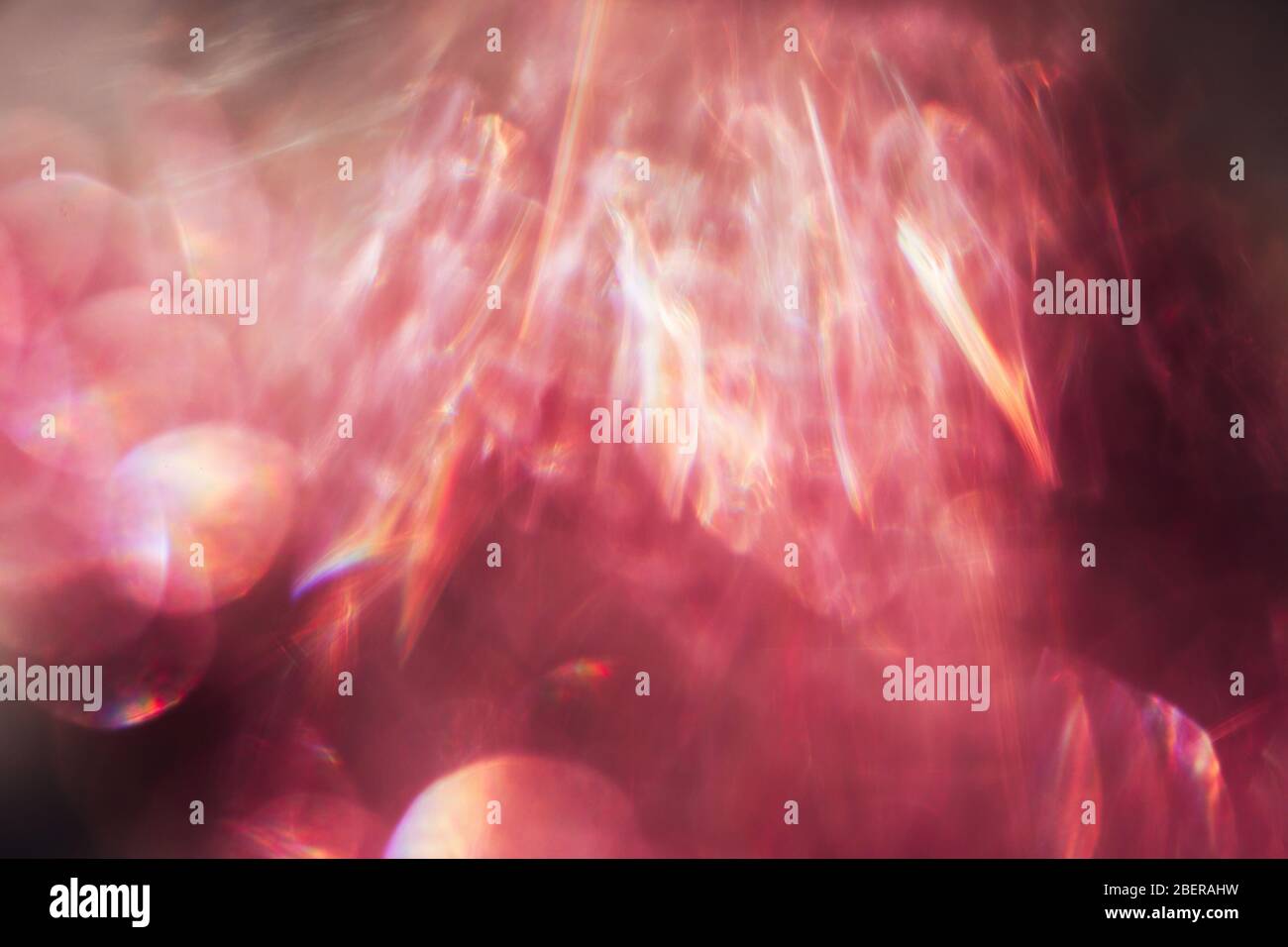 Perdite di luce rosa Foto Stock