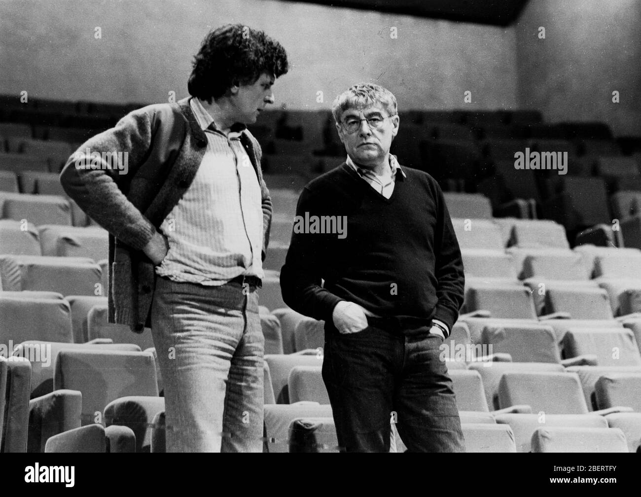 Roger Planchon, Direttore del TNP (Teatro Nazionale popolare), Villeurbanne, 70ies, Francia Foto Stock