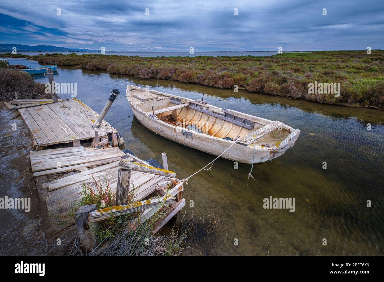 Delta del Ebro, Tarragona Catalogna Foto Stock