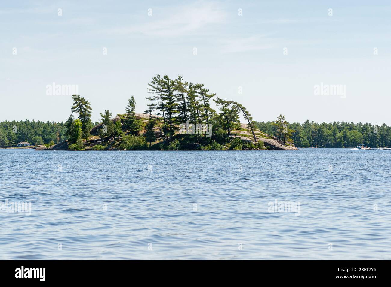 Carry Bay Beach Stoney Lake North Kawarthas Ontario Canada Foto Stock